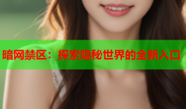 暗网禁区：探索隐秘世界的全新入口