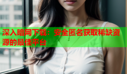 深入暗网下载：安全匿名获取稀缺资源的最佳平台