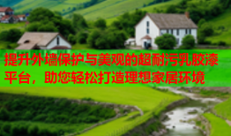 提升外墙保护与美观的超耐污乳胶漆平台，助您轻松打造理想家居环境