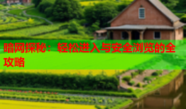 暗网探秘：轻松进入与安全浏览的全攻略