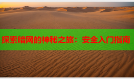 探索暗网的神秘之旅：安全入门指南