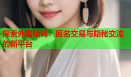 探索外国暗网：匿名交易与隐秘交流的新平台