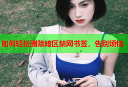 如何轻松删除暗区禁网书签，告别烦恼