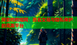 探索哟哟暗网：匿名交易与隐私保护的完美平台