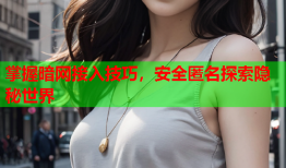 掌握暗网接入技巧，安全匿名探索隐秘世界