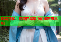 暗网探秘：隐藏在黑暗中的秘密与真相