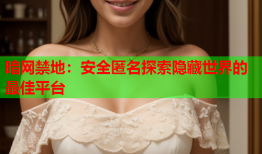 暗网禁地：安全匿名探索隐藏世界的最佳平台