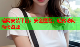 暗网安装平台：安全匿名，轻松访问隐秘资源