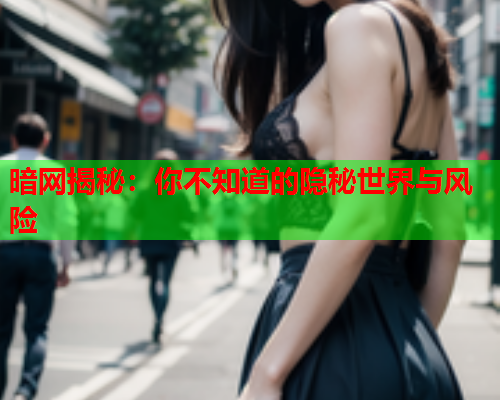暗网揭秘：你不知道的隐秘世界与风险