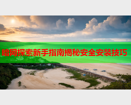 暗网探索新手指南揭秘安全安装技巧