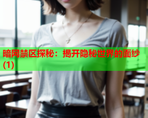 暗网禁区探秘：揭开隐秘世界的面纱(1)