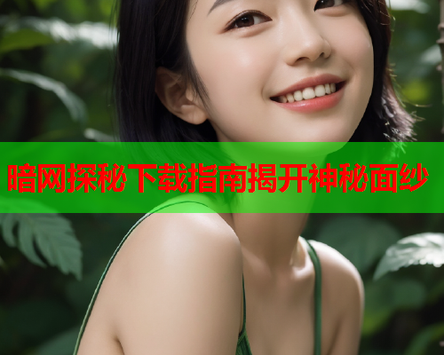 暗网探秘下载指南揭开神秘面纱