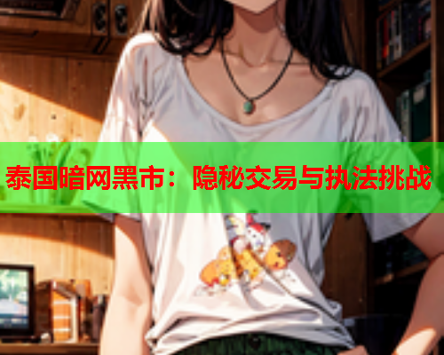 泰国暗网黑市：隐秘交易与执法挑战