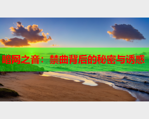 暗网之音：禁曲背后的秘密与诱惑