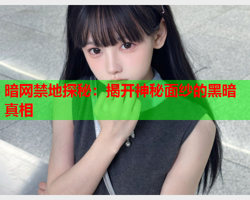 暗网禁地探秘：揭开神秘面纱的黑暗真相