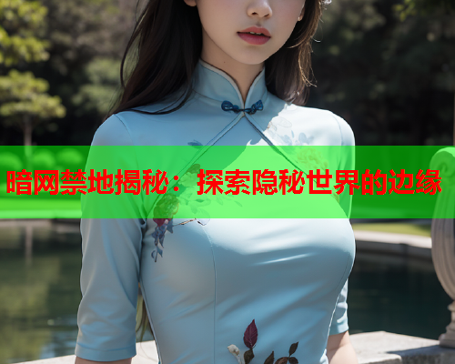 暗网禁地揭秘：探索隐秘世界的边缘