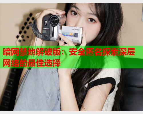 暗网禁地解破版：安全匿名探索深层网络的最佳选择